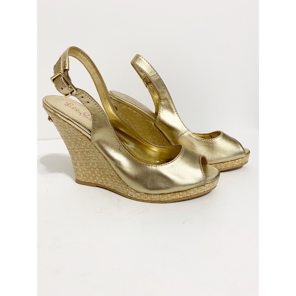 Lilly Pulitzer Kristin Slingback Wedge